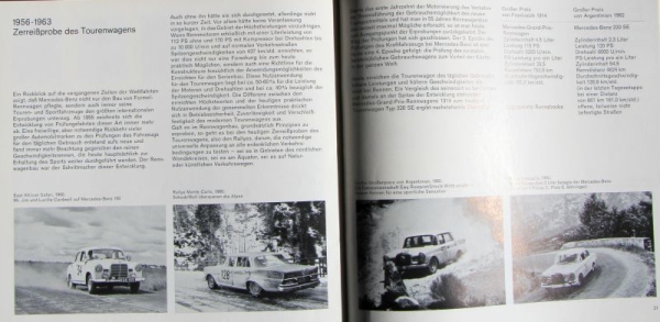 Mercedes-Benz Modellprogramm 1963 "Welterfolge in 7 Jahrzehnten" Automobilprospekt (8931)